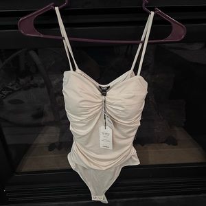 Express rouched bodysuit